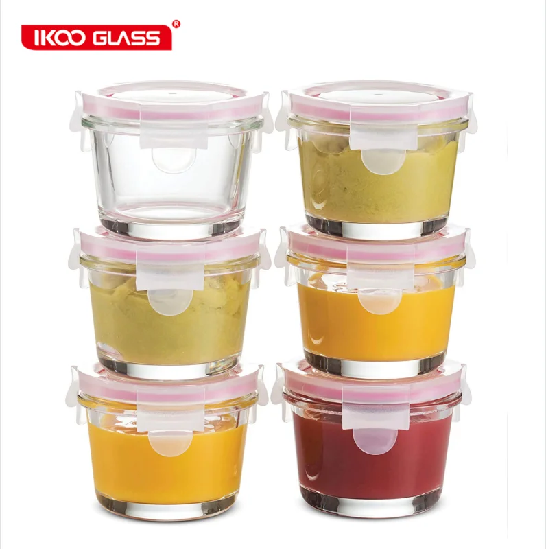 BPA free glass baby food container - Customized Glass Food Containers & Mug  & Bowls Manufacturer .