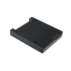 Custom CNC Machining Aluminum Extruded Heatsink for Raspberry Pi Compute Module 4 CPU GPU for PS5 SSD RAM 1TB Quantum PCB Board