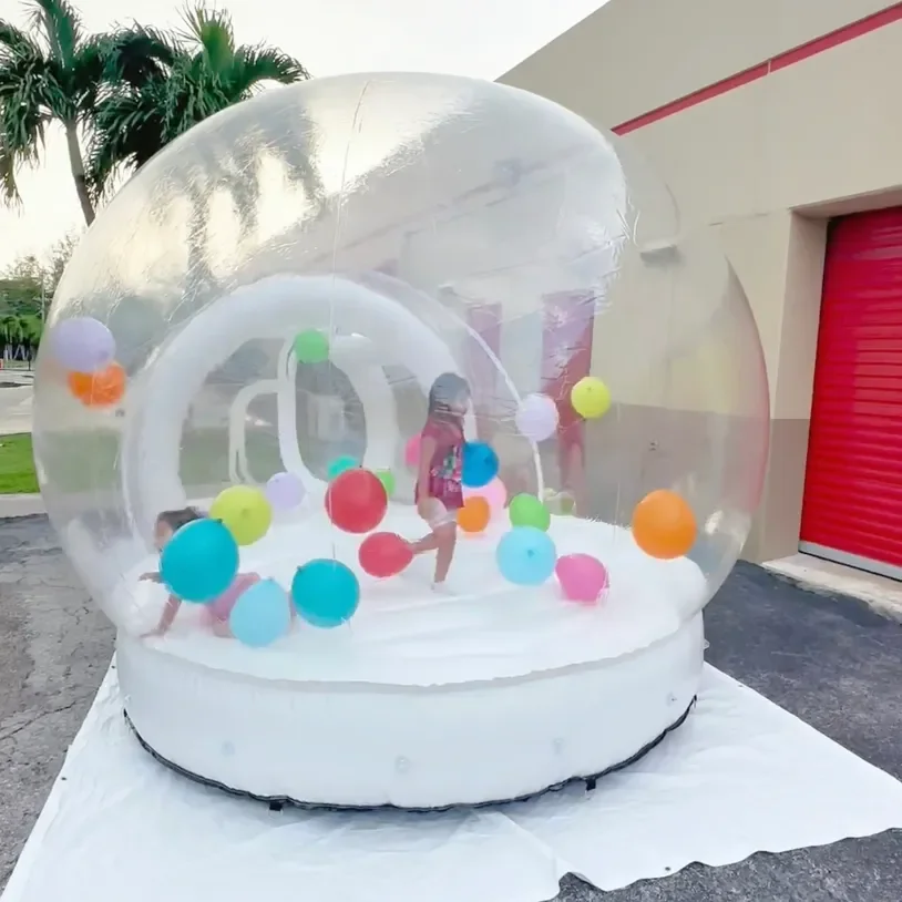 Bubble Bouncy Transparent Inflatable Bounce Bubble House Fun Dome Bubble House with Balloon