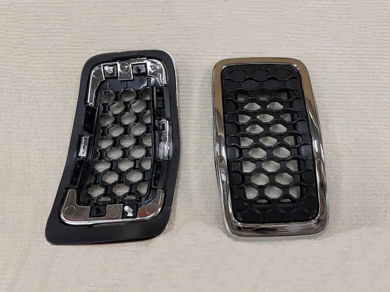 Global Shipping Front Grille for 2019 Jeep Cherokee Black ABS Plastic OE Look Replacement Easy to Install Radiator Cool Grille