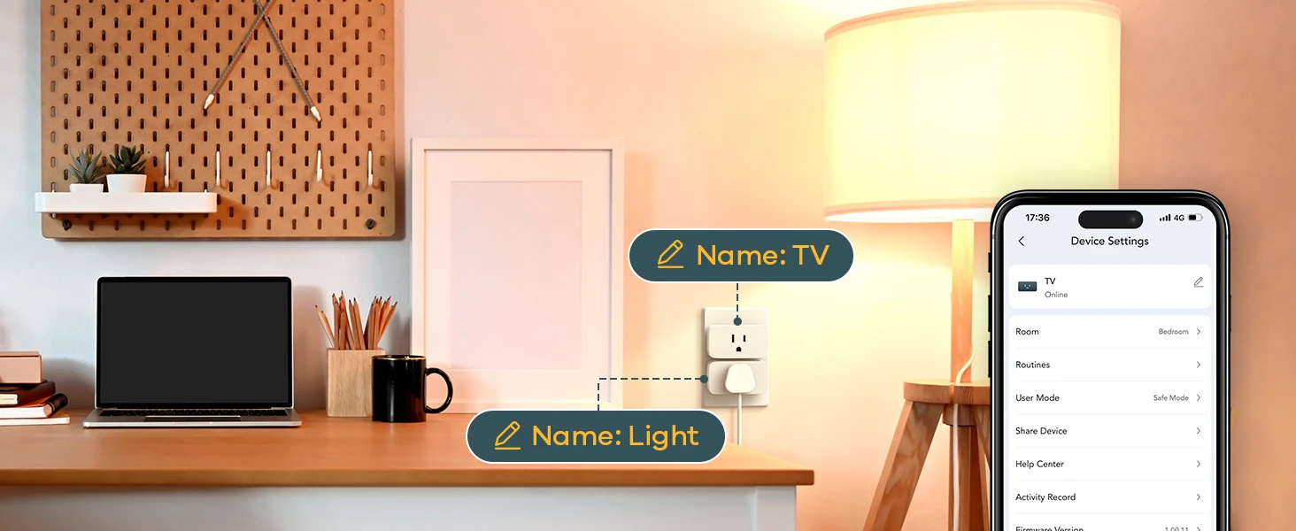 IOT Matter Protocol Power Socket Smart Matter Adapter Plug 15A Factory ...