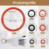 Jeu de brosses pour joints d'étanchéité 1, numéro de modèle : Y257007