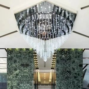 ECOJAS Hotel Lobby Shopping Mall Lighting Solution Professional Customized Chandelier Manufacturer