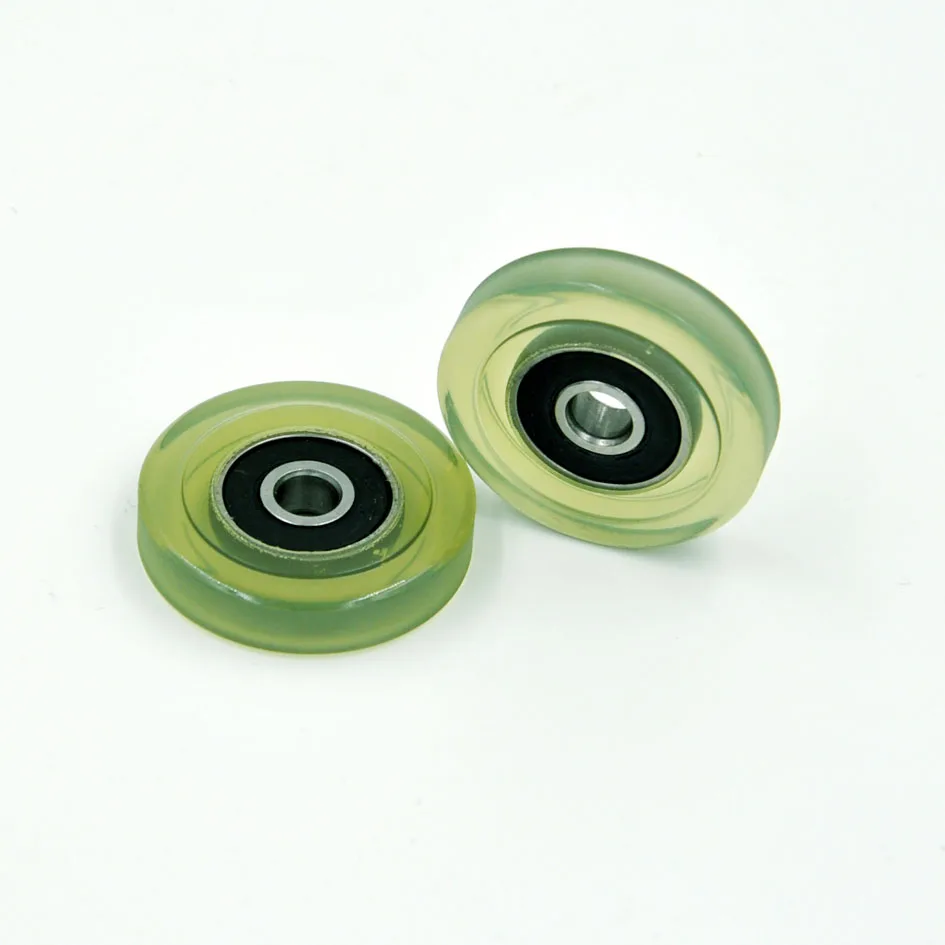 Polyurethane Wheel Material Vulkollan Wheel with Keyway. Industrial Polyurethane Polyurethane Star WheelPU62633-7 626RS 6x33x7mm