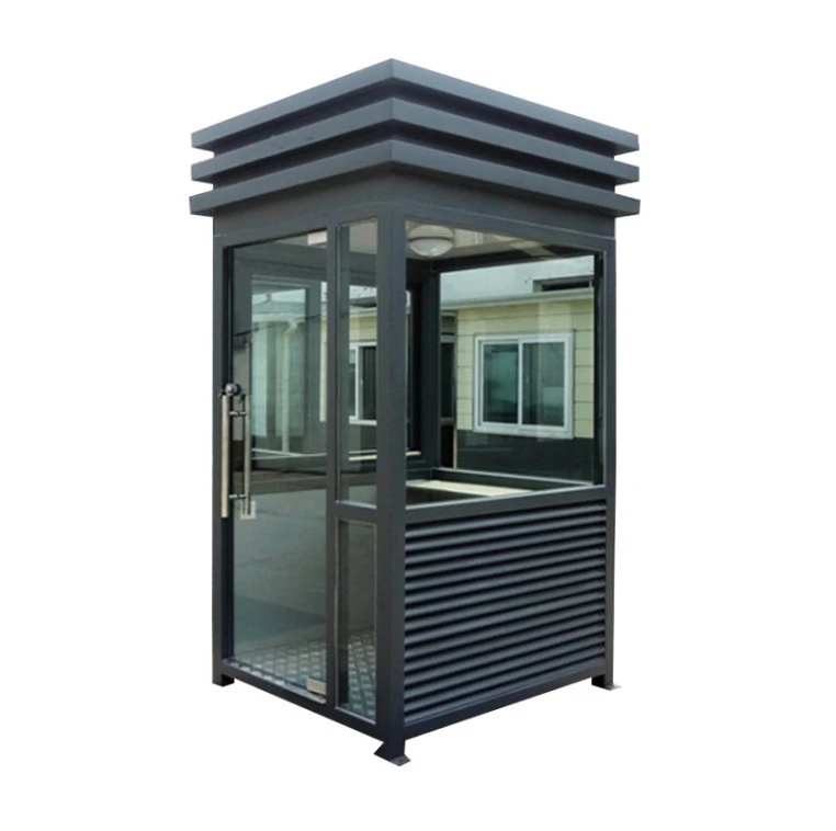 Small Guard House Outdoor Modern Security Booth Portable Security Safe ...