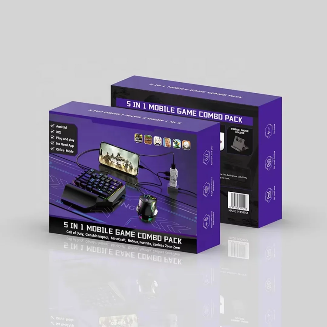 M9 Game Mouse&Keyboard Mechanical Gaming Keyboard & Mouse Converter Adapter for IOS & An aperçu 3