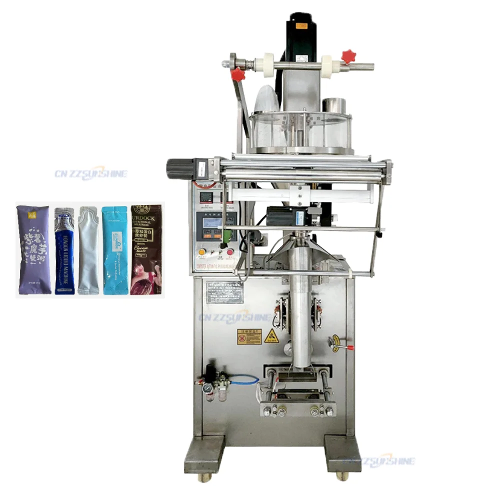 New Automatic Vertical Sachet Spice Powder Filling Food Sealing Pouch Paper Bag Packing Vffs Multi-Function Packaging Machine