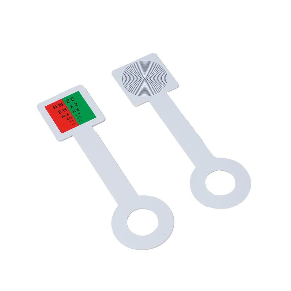Eye Test Chart Visual Function Test Astigmatism Detection Vision Test Training Tool Stick Dominant Eye Test Board