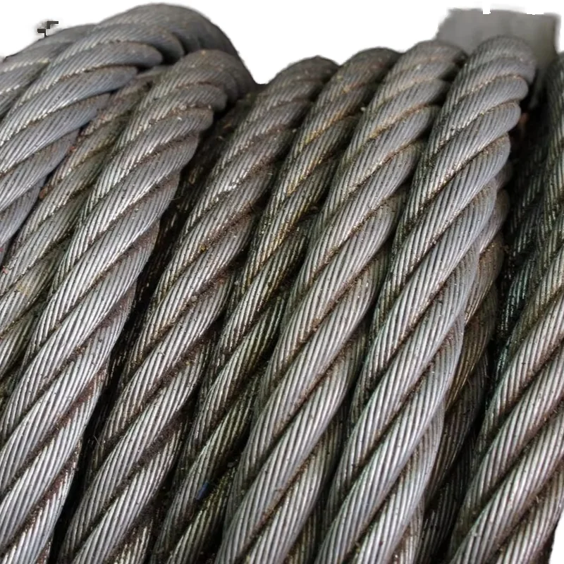 Высококачественный 18 мм оцинкованный стальной трос конкурентоспособная цена строительство SAE1008 Q235 Высокоуглеродистая сталь в комплекте сварка