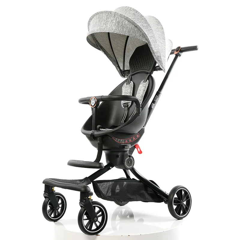 4 wheel stroller for walking