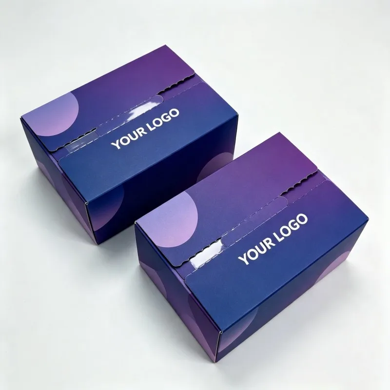 Manufacturer Corrugated Packing Opening Delivery Clothing Box Custom Self Seal Mailing Box Shoes Zipper Boxes