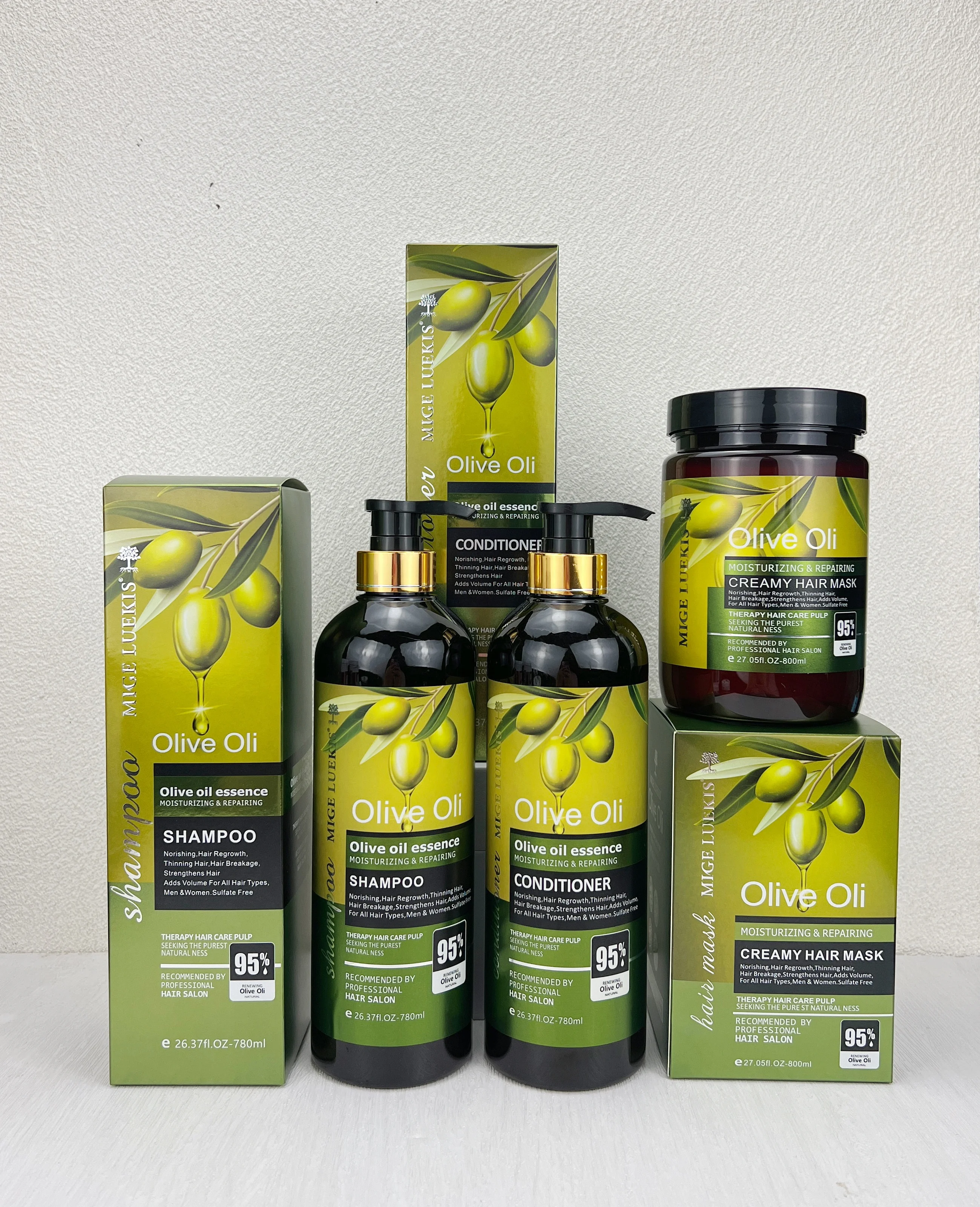 2023 New Listing Deep Cleansing Scalp Sulphate Free Snail Serum Shampoo and Conditioner
