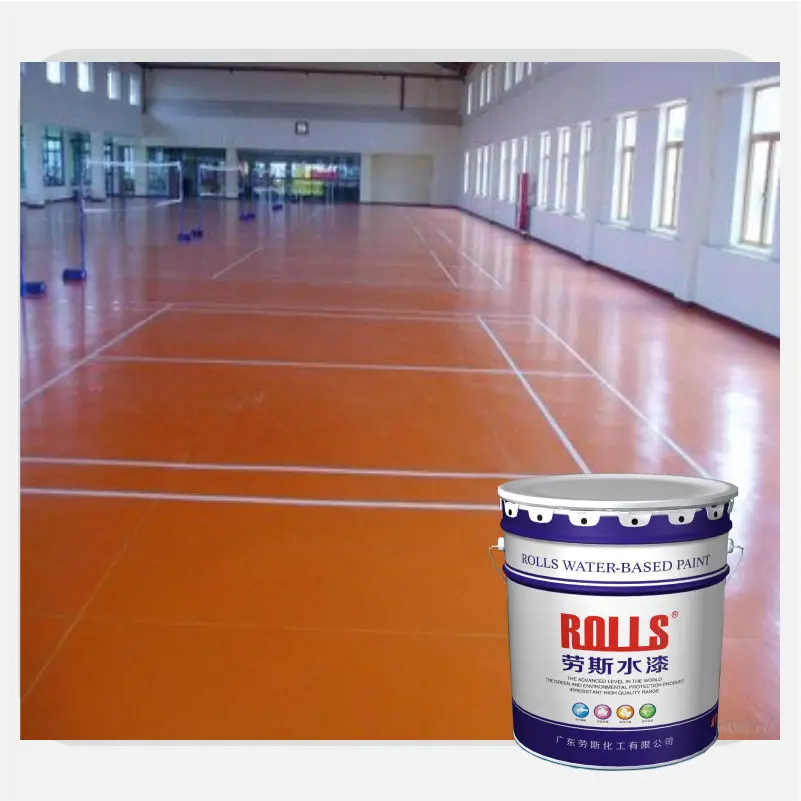 Waterborne Epoxy Floor Paint Scratch Resistant Dustproof and Wear-resistant  Concrete Floor Coating for Cement Floor Paint