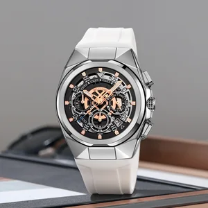 Hot Sales SKMEI 9377 Irregular Case Man Quartz Watches Zine Alloy Silicone Watch Custom Quartz Wristwatch for Men Relojes
