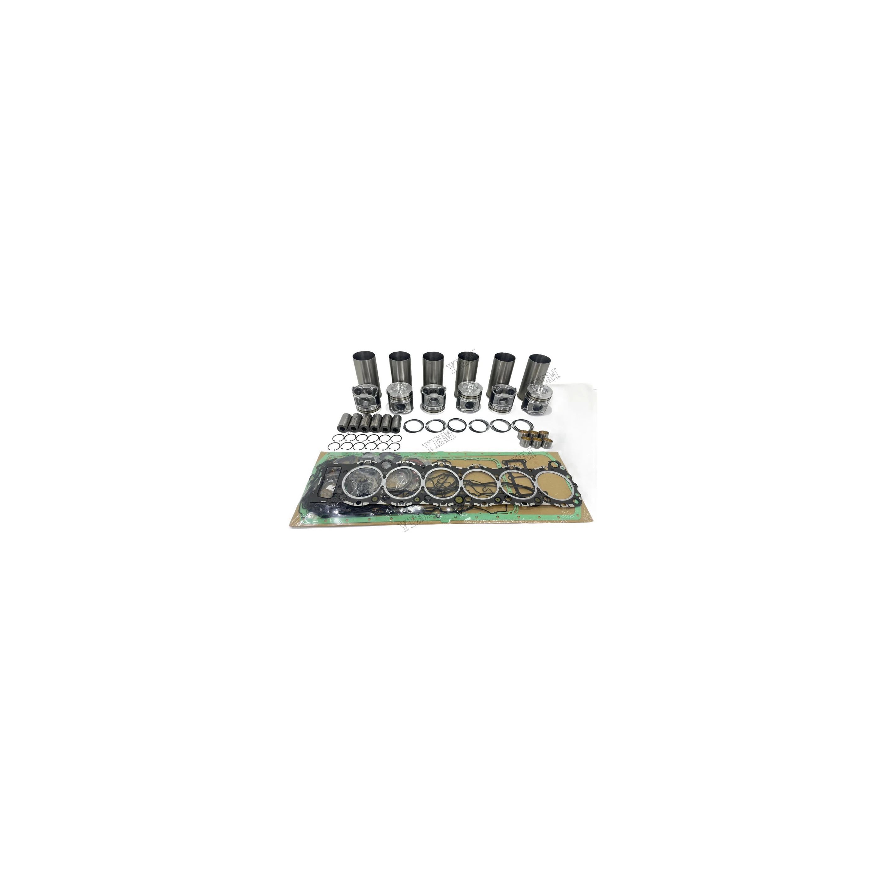 Overhaul Kit With Gasket Set Compatible for Isuzu 6WG1 Industrial Machinery Spare Parts