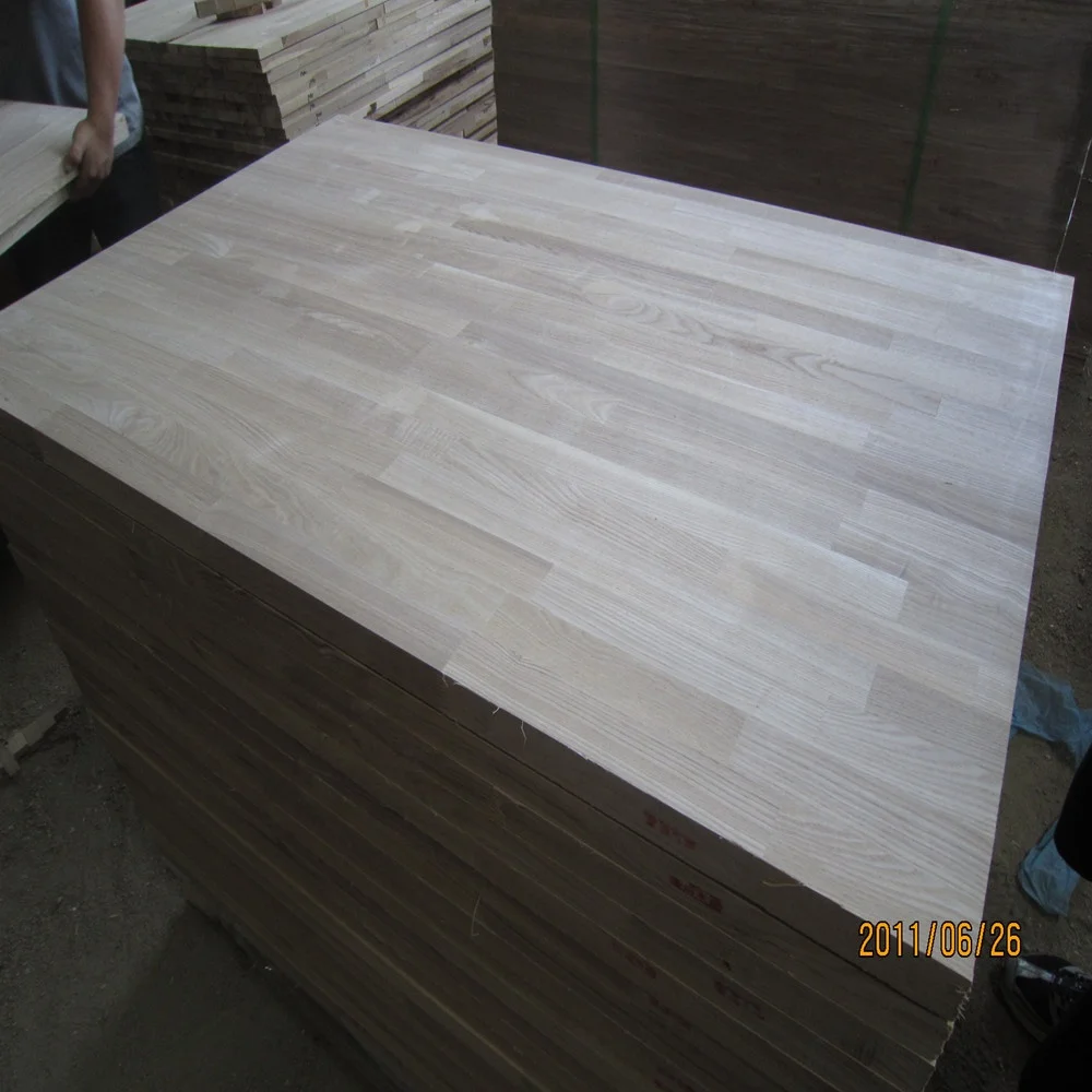 Best Quality ash finger  joint board / ashFJP /finger joint wood board