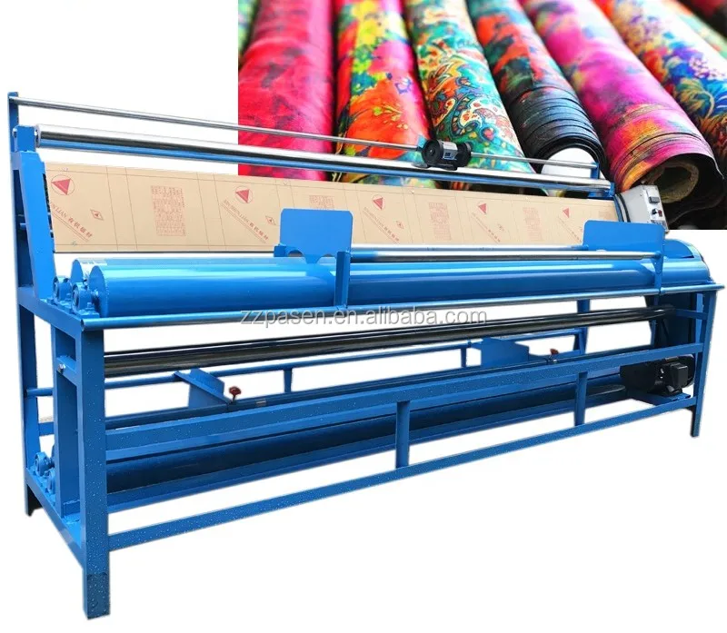 Automatic Edge Control Fabric Inspection Machine Cloth Roller Fabric Roll Winder