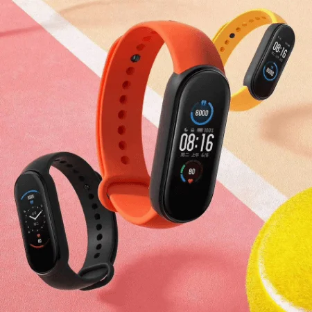 Самые продаваемые Цифровые Смарт-часы Xiaomi китайская версия Mi Band 5 для фитнеса ежедневный унисекс