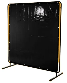 Black Color Welding Plastic Curtain  Resistant Insulation Anti-Mars Splash Welding Curtain for Industrial
