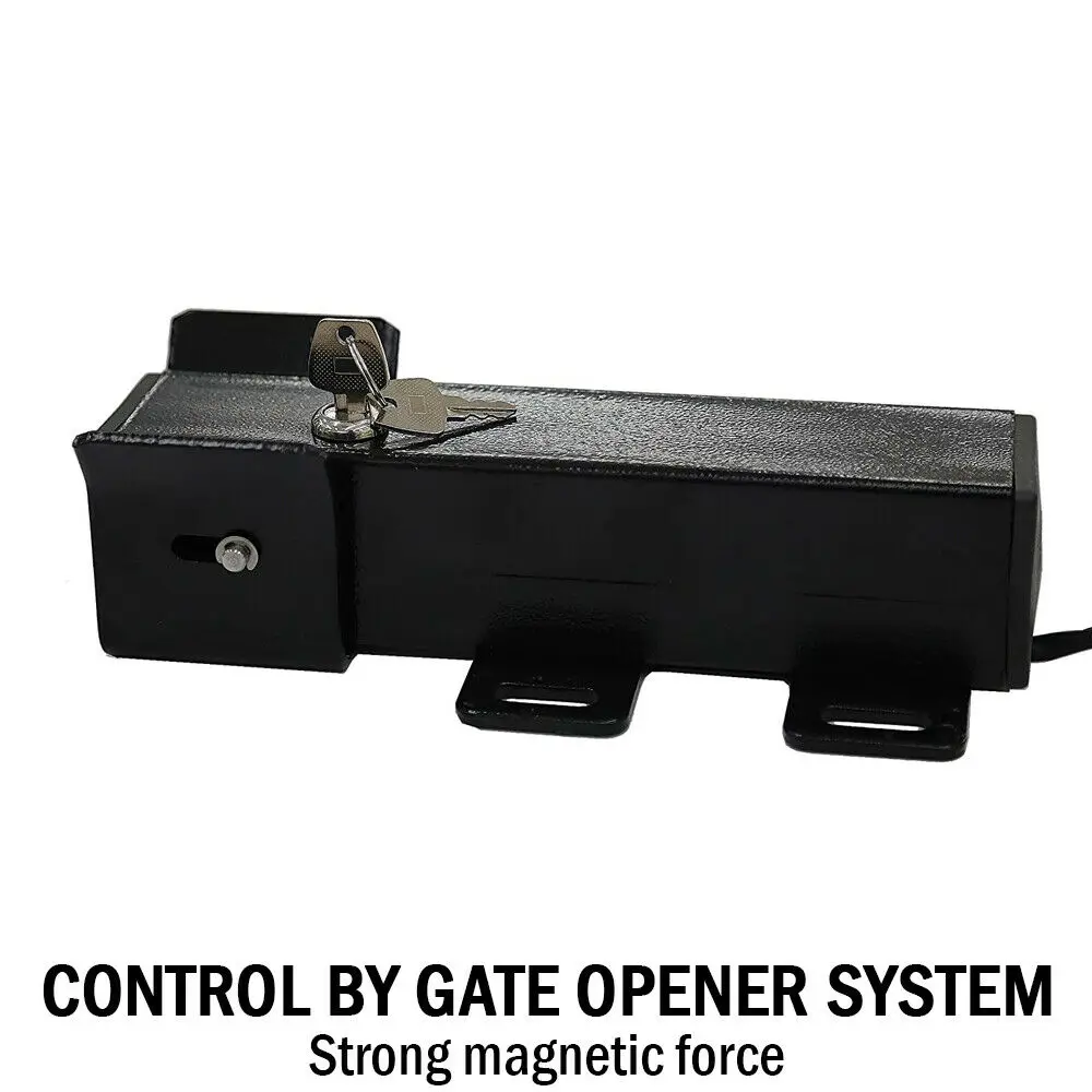 Heavy Duty Automatic Electric Gate Lock for Swing Gate Operator Opener System or Factory Home Gate Prevent Typhoon