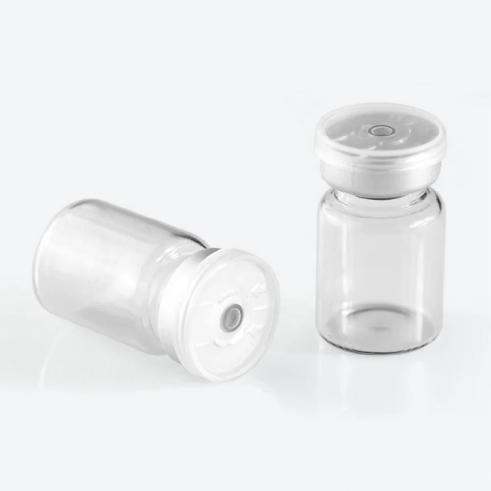 The factory wholesale Small Glass Bottles With Corks Tiny Glass Vials Jars Clear Jars 1ml 2ml 5ml Wishing Bottles gift