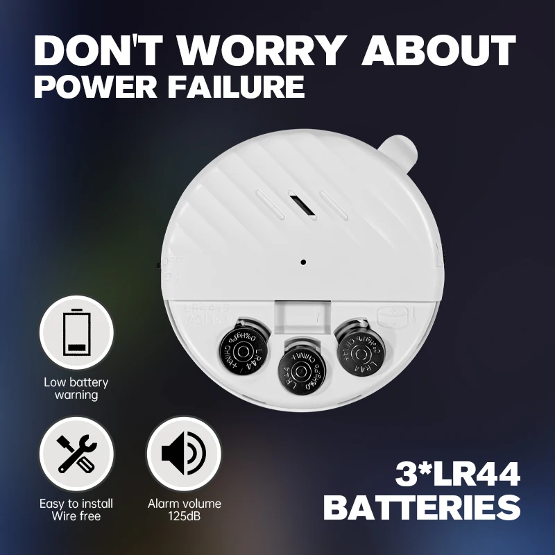 Glass Breaker Alarm Detector Sensitivity Adjustable Window Door Vibration Sensor Alarm