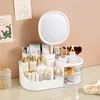 Large ivory white bag with mirror, 33.5*19*12cm