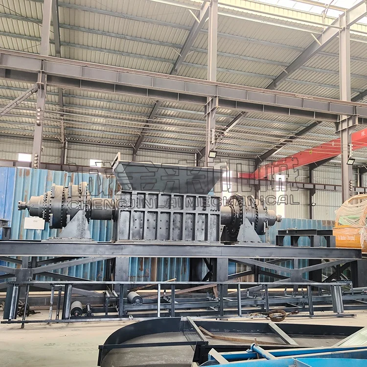 High Capacity Automatic Wood Crusher Machine Wood Chipper Shredder for Wooden Pallet Scrap Crusher
