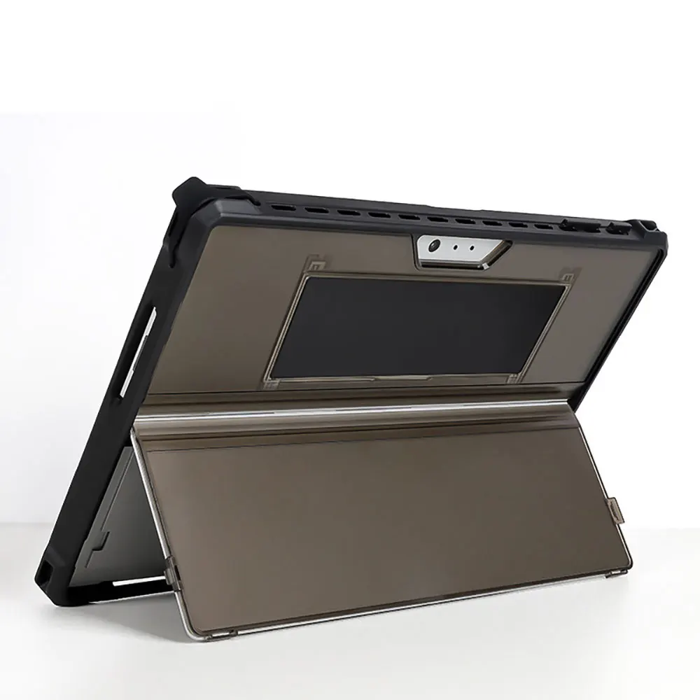 Frosted Tablet Case For Microsoft Surface Pro 10 9 8 7 6 5 Go 4 3 2 Simple Protective Cover With Hand Grip Strap Pbk194 Laudtec