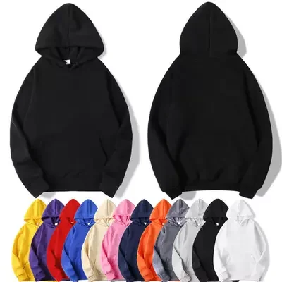 Hot selling hoodie design 100% polyester women's blank hoodie logo custom plain hoodie for men