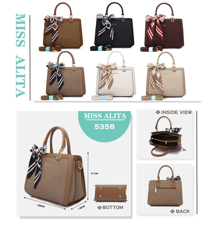 Luxury Women Handbags Stylish Horizontal PU Leather Purse Daily Use Elegant Soft Portable Handbag for Commute & Everyday Wear