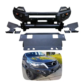 YBJ car accessories 4wd Front Bumper Steel Bull Bar For Fortuner 2nd Generation 2016-2021 off road pick up fortuner BULL BAR