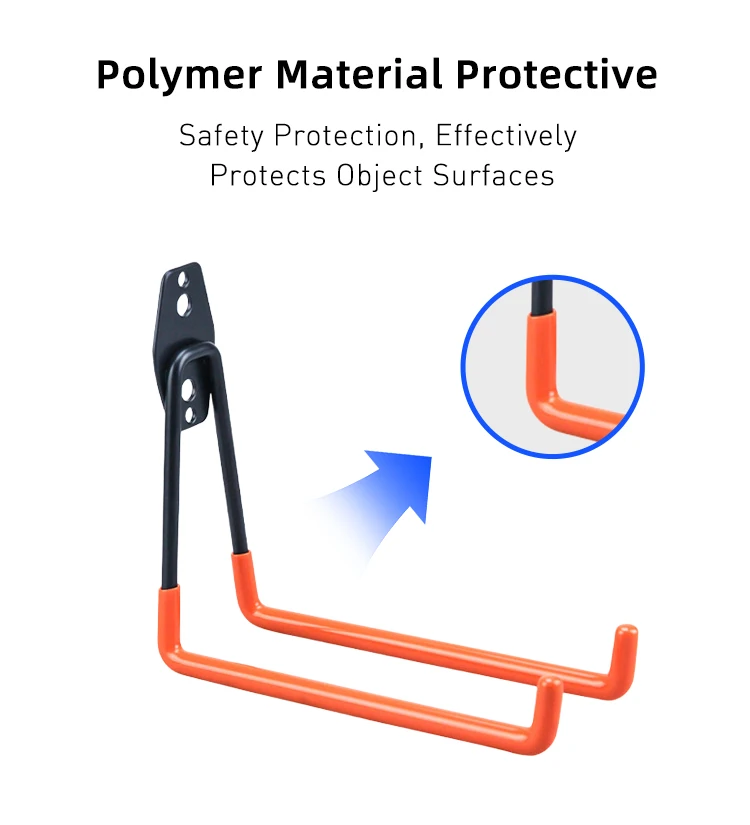 Home Wall-Mounted Storage System Utility Storage Hooks Heavy Duty Garage Organizer Hooks details