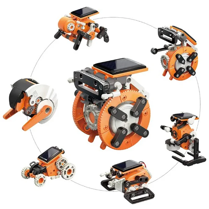 7 в 1 игрушечный робот на солнечной