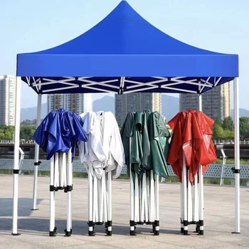 Folding Easy Set up Steel Frame Trade Show Tent Pop-Up Canopy for Advertising Display