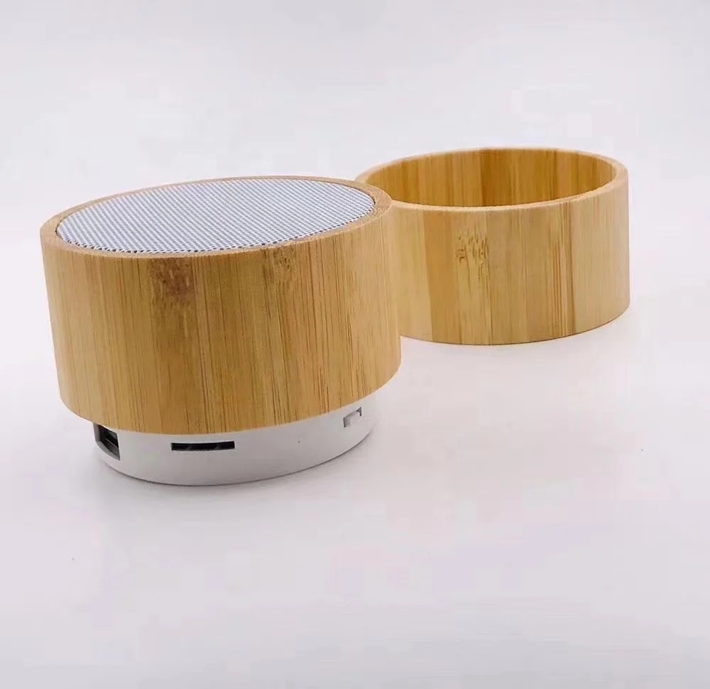 Hot Sale Subwoofer Speaker Bamboo Outdoor Pocket Portable Super Bass Blue Tooth Speaker Wireless A10U