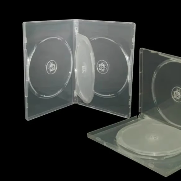 Custom Multi Disc Protection DVD Case 3/4/5/6/8/10 Disc 7/9/11/14/22/27/28/33mm  Plastic DVD Boxes