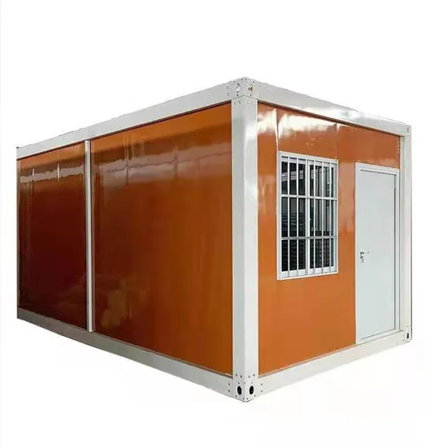 China Prefab Detachable 20ft residential Container House Modular House Living for Construction Sites