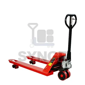 Synge Warehouse Manual Hydraulic 5000kg Manual Pallet Jack Truck Hydraulic Hand Pallet Truck PU Wheel