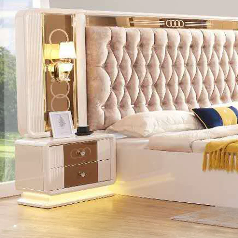 Master Double Bed Room Furniture Modern Bedroom Sets Cheap for Sale