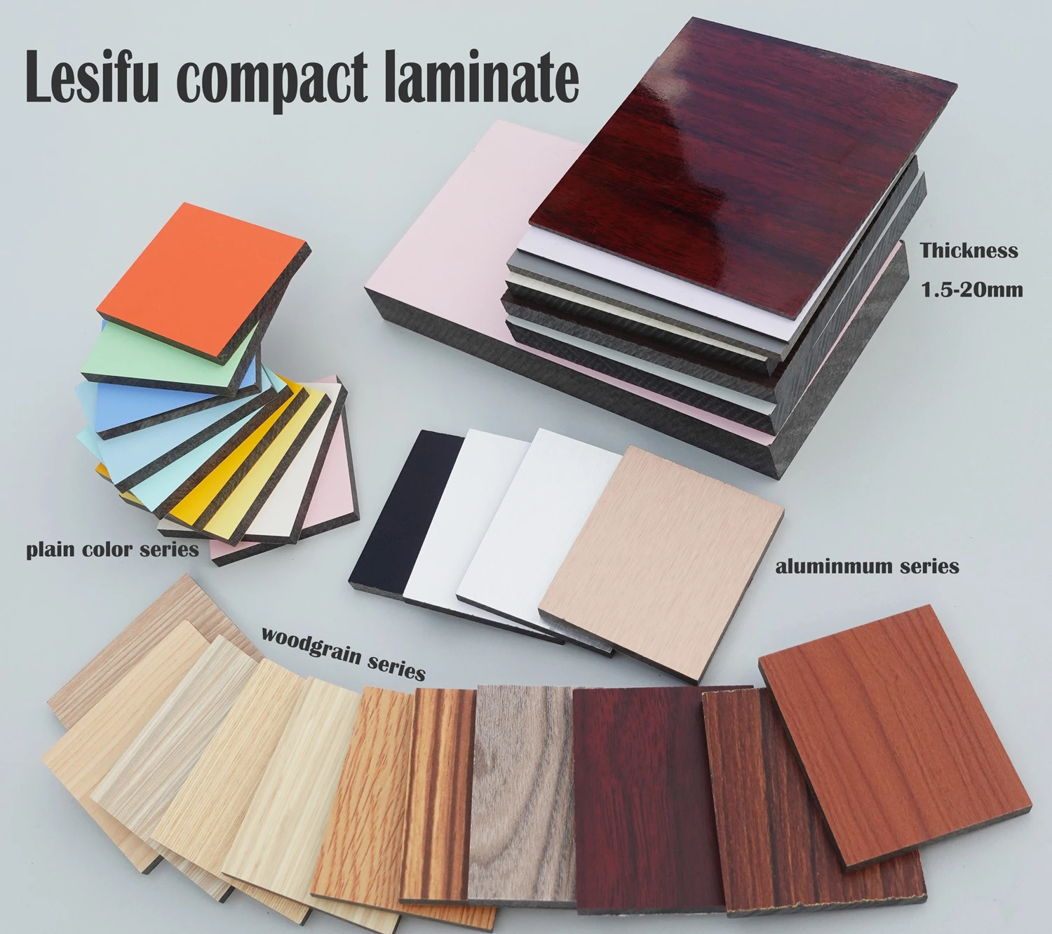 Scheda fenolica compatta da 3 mm Formica ad alta pressione con