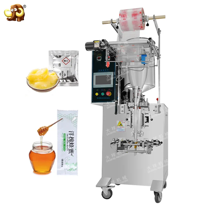 DXB-100J Automatic Liquid Packing Sealing Machine For Honey Catchup Sauce Jam Soup