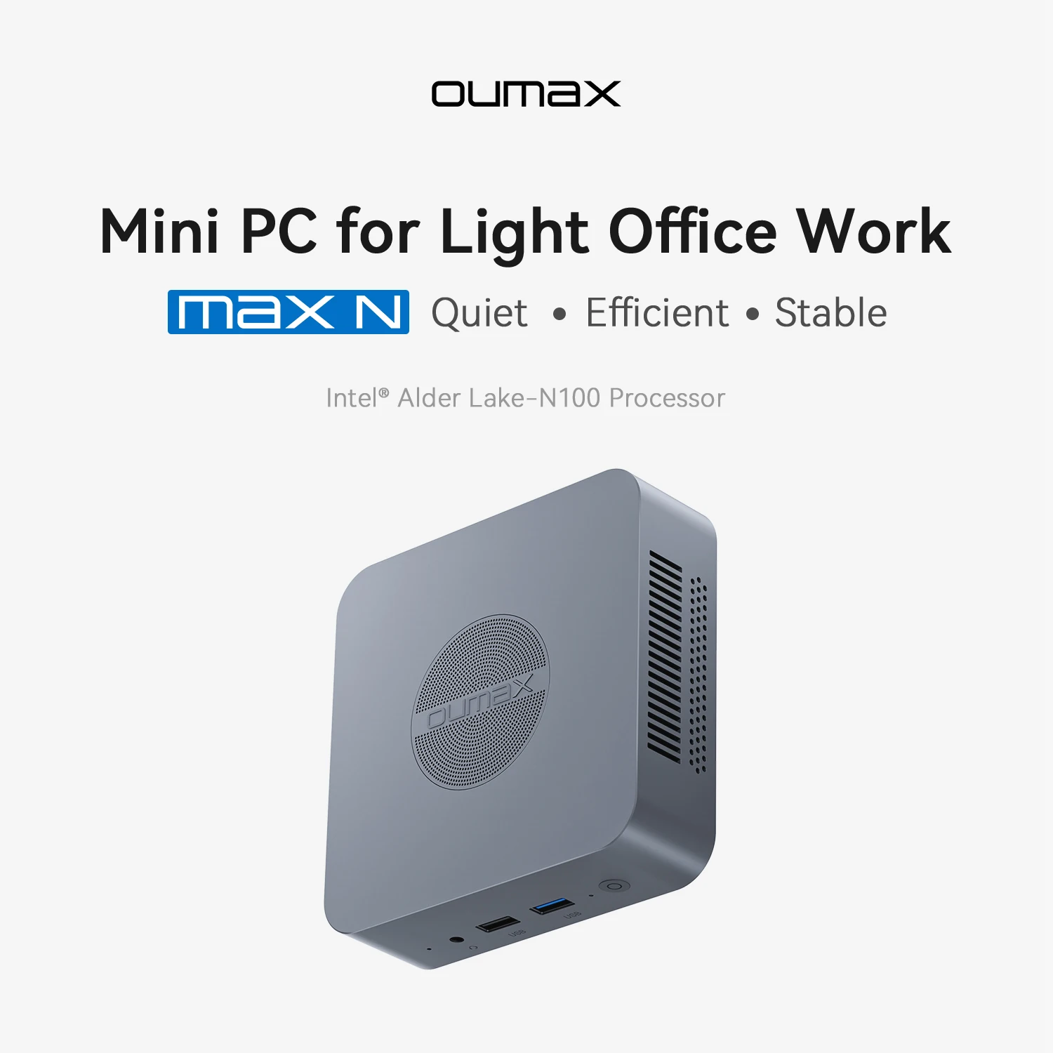 Cheapest OUMAX Mini PC with 12th Gen Intel N100 Processor