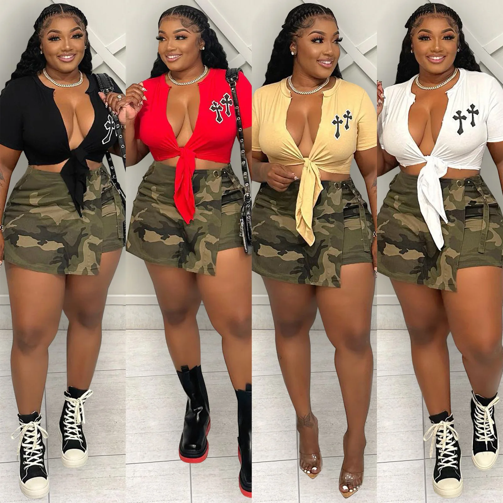 Midjehøye sommerjeansshorts til kvinner, erotiske, enfargede, formgivende shorts med hevet rumpe og rett stil – damefashionjeans til daglig bruk