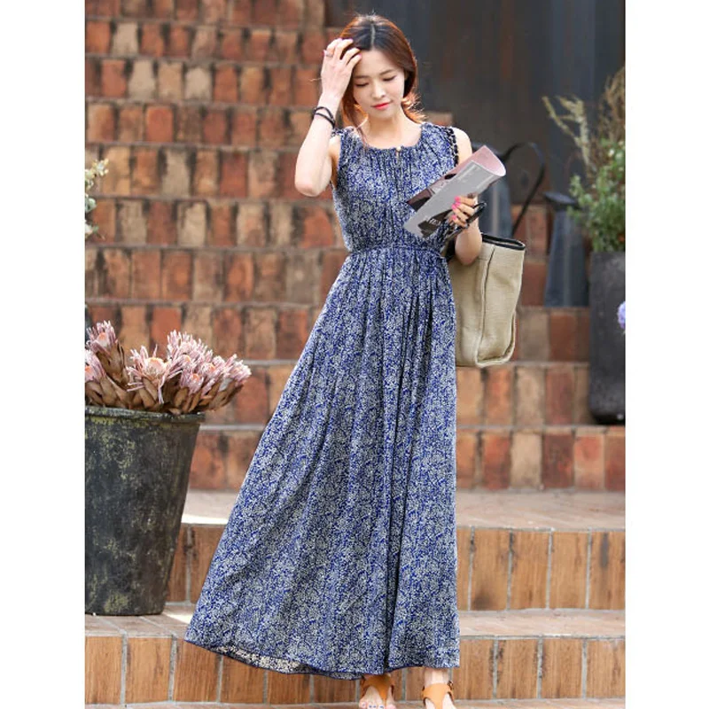Shop Women's Summer Bohemian Long Dresses - Elegant & Casual