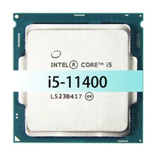 For Intel Core I5-11400 2.6 GHz Six-Core 12-Thread Processor with 12M L3 Cache 65W LGA 1200 Desktop CPU No Cooler Included