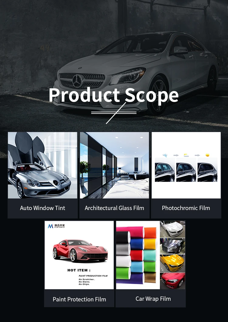 Window Film Car Autozone Tint Good Quality for Sale