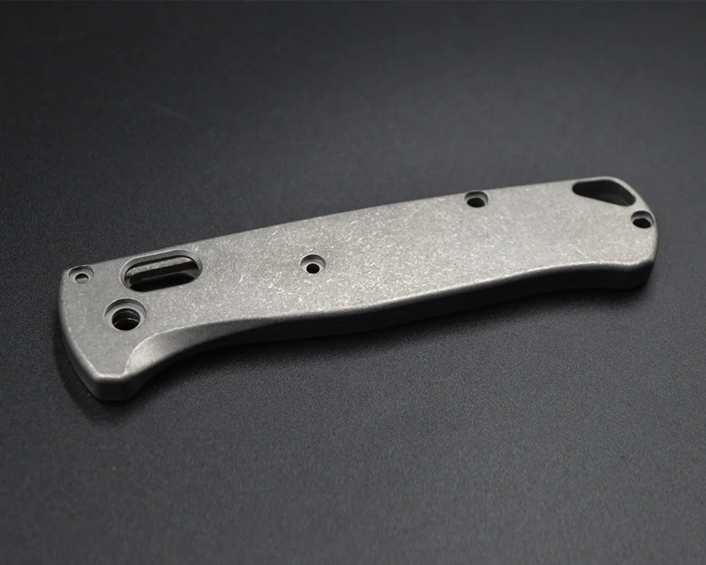 Custom Surface Anodizing Edc Titanium Knife Scales For Benchmade Bugout