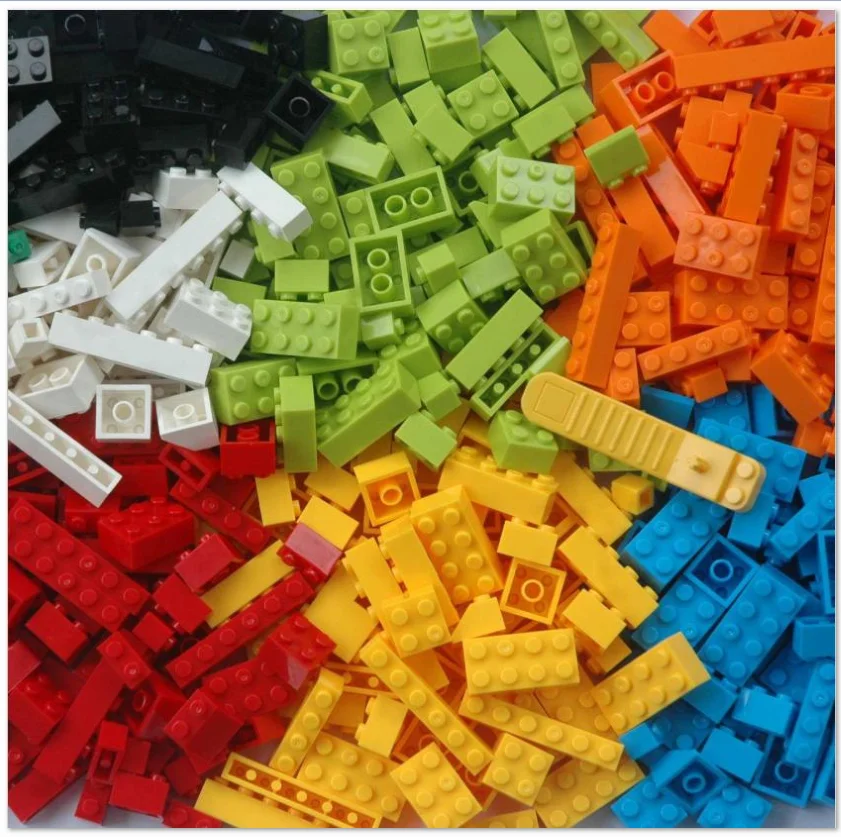 Competitive Price Brand Plastic Bulk Compatible Building Block Bricks in Mixed Shape and Color