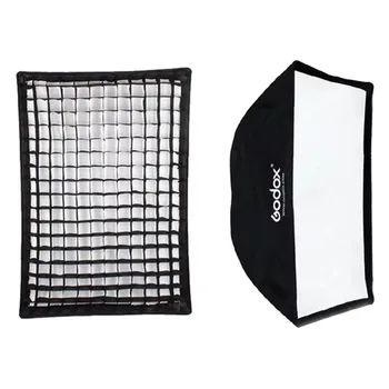 Godox 60x90cm 60*90 Softbox Bowens Mount Rectangular Softbox for Photography Studio Accessories SK400II SL60W detail image